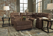 Load image into Gallery viewer, Bladen - Coffee - 3 Pc. - Left Arm Facing Loveseat, Right Arm Facing Sofa Sectional, Accent Ottoman