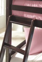 Load image into Gallery viewer, Halanton - Dark Brown - Twin over Twin Bunk Bed with 1 Large Storage Drawer