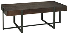Load image into Gallery viewer, Drewing - Dark Brown - Rectangular Cocktail Table