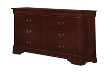 Load image into Gallery viewer, Louis Philippe Collection - Louis Philippe Reddish Brown Six-drawer Dresser