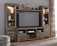 Load image into Gallery viewer, Trinell - Brown - 4 Pc. - Entertainment Center - 63" TV Stand