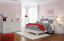 Load image into Gallery viewer, Dreamur - Champagne - 4 Pc. - Dresser, Mirror, Twin Panel Bed