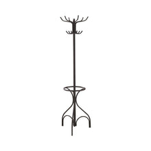 Load image into Gallery viewer, Coat Rack With 12 Hooks Black