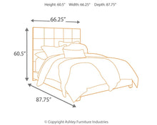 Load image into Gallery viewer, Dolante - Gray - Queen Upholstered Bed