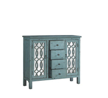 Load image into Gallery viewer, 4-drawer Accent Cabinet Antique Blue