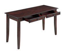 Load image into Gallery viewer, Newton Collection - Tan - Newton 2-piece Writing Desk Set Chestnut And Tan