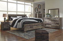 Load image into Gallery viewer, Derekson - Multi Gray - 5 Pc. - Dresser, Mirror, Queen Panel Bed