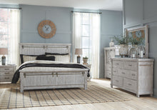 Load image into Gallery viewer, Brashland - White - 7 Pc. - Dresser, Mirror, Queen Panel Bed, 2 Nightstands