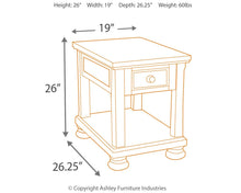 Load image into Gallery viewer, Porter - Rustic Brown - Chair Side End Table
