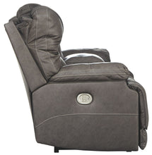 Load image into Gallery viewer, Wurstrow - Smoke - PWR REC Loveseat/CON/ADJ HDRST