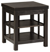 Load image into Gallery viewer, Gavelston - Rubbed Black - Square End Table