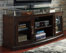 Load image into Gallery viewer, Chanceen - Dark Brown - Medium TV Stand/Fireplace OPT