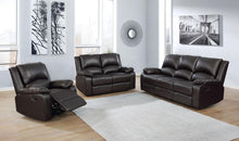 Load image into Gallery viewer, Boston Motion Collection - Two Tone Brown - Boston Double Reclining Loveseat