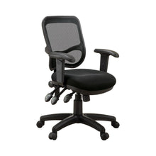 Load image into Gallery viewer, Home Office : Chairs - Black - Adjustable Height Office Chair Black