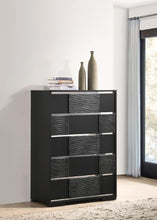 Load image into Gallery viewer, Blacktoft Collection - Blacktoft 5-drawer Chest Black