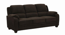 Load image into Gallery viewer, Chocolate - Northend Upholstered Sofa Chocolate