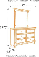 Load image into Gallery viewer, Kaslyn - White - Dresser, Mirror