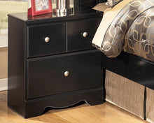 Load image into Gallery viewer, Shay - Almost Black - 9 Pc. - Dresser, Mirror, Chest, Queen Poster Bed, 2 Nightstands
