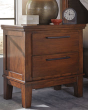 Load image into Gallery viewer, Ralene - Medium Brown - Two Drawer Night Stand