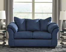 Load image into Gallery viewer, Darcy - Blue - Loveseat