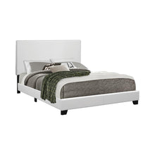 Load image into Gallery viewer, Mauve Upholstered Bed - White - Muave Twin Upholstered Bed White