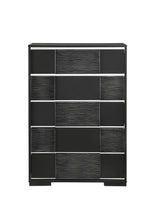 Load image into Gallery viewer, Blacktoft Collection - Blacktoft 5-drawer Chest Black