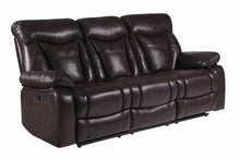 Load image into Gallery viewer, Zimmerman Motion Collection - Dark Brown - Zimmerman Pillow Top Arm Motion Sofa Dark Brown