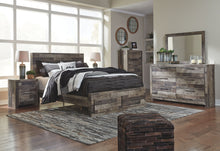 Load image into Gallery viewer, Derekson - Multi Gray - 5 Pc. - Dresser, Mirror, Queen Panel Bed