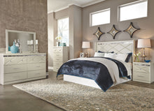 Load image into Gallery viewer, Dreamur - Champagne - 3 Pc. - Dresser, Mirror, Queen Panel Headboard
