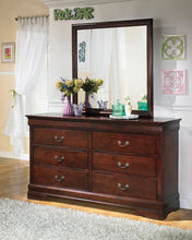 Load image into Gallery viewer, Alisdair - Dark Brown - 4 Pc. - Dresser, Mirror, Twin Sleigh Bed