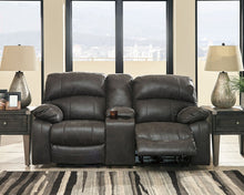 Load image into Gallery viewer, Dunwell - Steel - PWR REC Loveseat/CON/ADJ HDRST