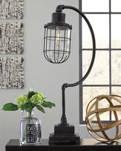 Load image into Gallery viewer, Jae - Antique Black - Metal Desk Lamp (1/CN)