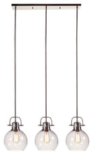 Load image into Gallery viewer, Johano - Gray - Glass Pendant Light (1/CN)