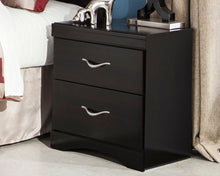 Load image into Gallery viewer, Zanbury - Merlot - Two Drawer Night Stand