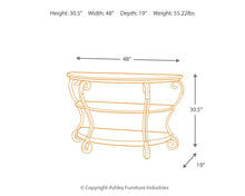 Load image into Gallery viewer, Nestor - Medium Brown - Sofa Table