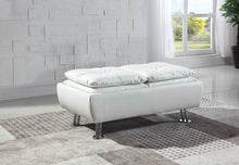 Load image into Gallery viewer, Dilleston Collection - White - Dilleston Storage Ottoman With Removable Trays White