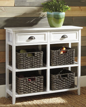 Load image into Gallery viewer, Oslember - White - Console Sofa Table