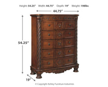 Load image into Gallery viewer, North Shore - Dark Brown - Chest