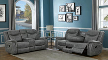 Load image into Gallery viewer, Conrad Motion Collection - Grey - Conrad 2-piece Living Room Set Grey