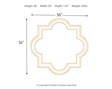 Load image into Gallery viewer, Desma - Champagne - Accent Mirror