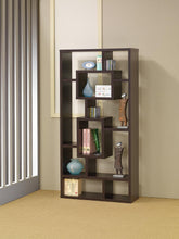 Load image into Gallery viewer, Home Office : Bookcases - 10-shelf Bookcase Cappuccino