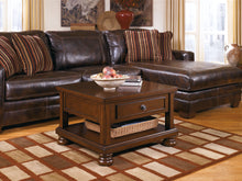 Load image into Gallery viewer, Porter - Rustic Brown - Lift Top Cocktail Table