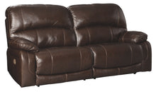 Load image into Gallery viewer, Hallstrung - Chocolate - 2 Seat Reclining Power Sofa