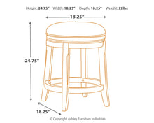 Load image into Gallery viewer, Porter - Rustic Brown - UPH Swivel Stool (2/CN)