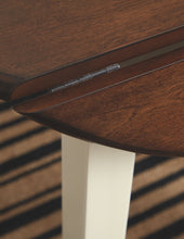 Load image into Gallery viewer, Woodanville - Cream/Brown - Round DRM Drop Leaf Table