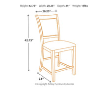Load image into Gallery viewer, Collenburg - Dark Brown - Upholstered Barstool (2/CN)