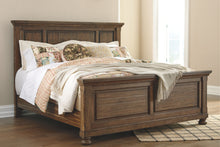Load image into Gallery viewer, Flynnter - Medium Brown - King Panel Bed