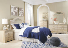 Load image into Gallery viewer, Catalina - Antique White - Queen Poster Headboard