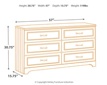 Load image into Gallery viewer, Lulu - White - Dresser