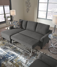 Load image into Gallery viewer, Jarreau - Gray - Sofa Chaise Sleeper